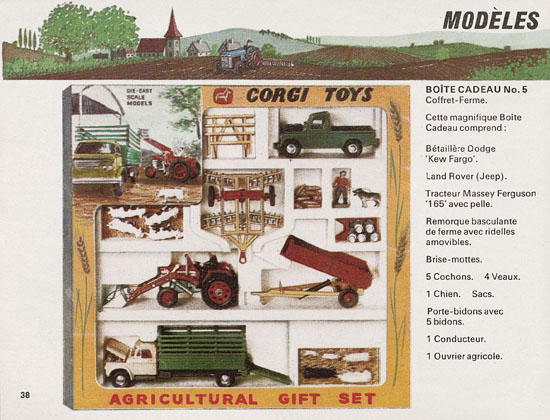 Seite 38 Corgi Toys Katalog 1968