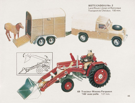 Seite 43 Corgi Toys Katalog 1968