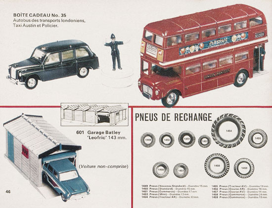 Seite 46 Corgi Toys Katalog 1968