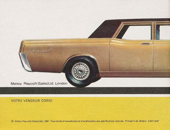 Seite 48 Corgi Toys Katalog 1968
