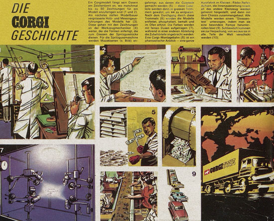 Seite 2 Corgi Toys Katalog 1970