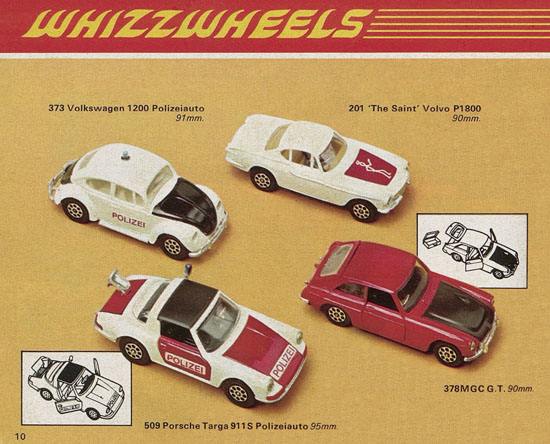 Seite 10 Corgi Toys Katalog 1970