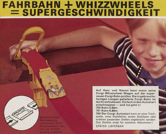 Corgi Toys Katalog 1970