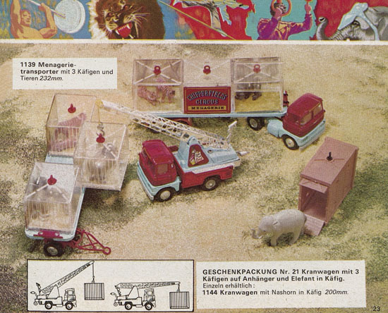 Seite 23 Corgi Toys Katalog 1970