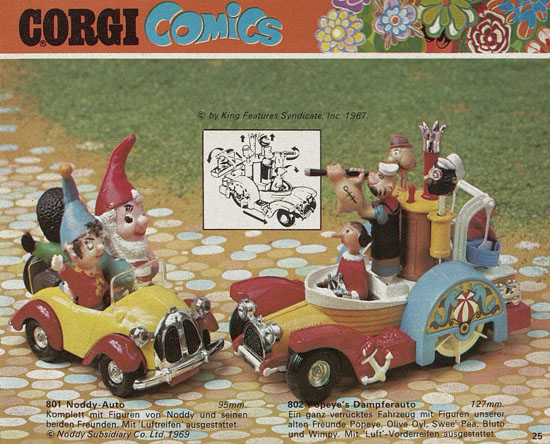Seite 29 Corgi Toys Katalog 1970