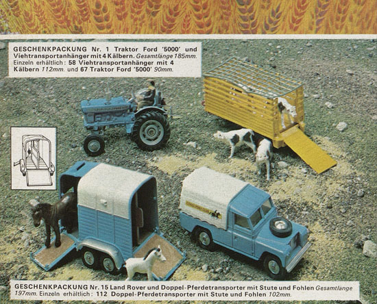 Seite 33 Corgi Toys Katalog 1970