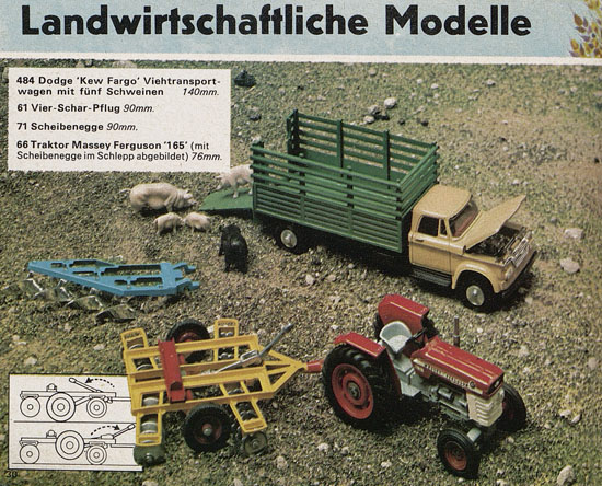 Seite 34 Corgi Toys Katalog 1970