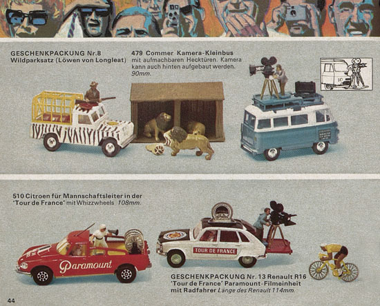 Corgi Toys Katalog 1970