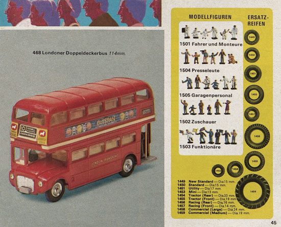 Seite 49 Corgi Toys Katalog 1970