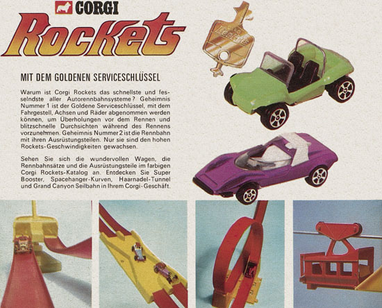 Corgi Toys Katalog 1970