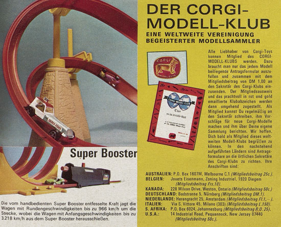 Seite 51 Corgi Toys Katalog 1970