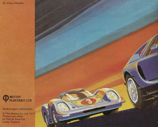 Seite 52 Corgi Toys Katalog 1970
