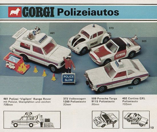 Corgi Toys Katalog Corgi Toys Katalog 1973