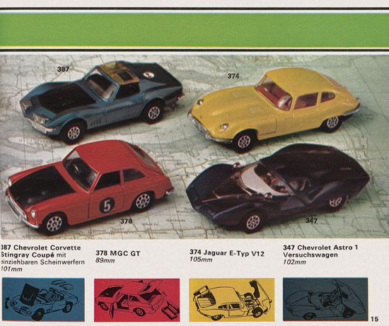 Corgi Toys Katalog Corgi Toys Katalog 1973