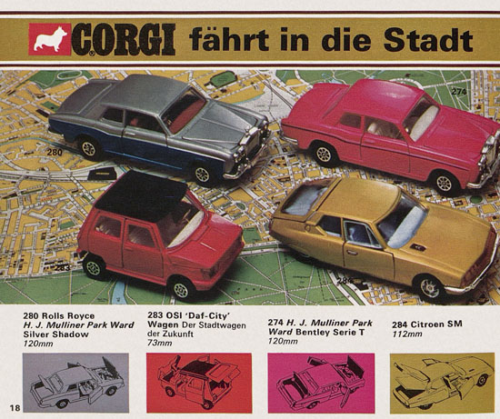 Corgi Toys Katalog Corgi Toys Katalog 1973