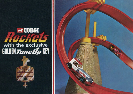 Seite 1 Corgi Rockets catalogue 1970