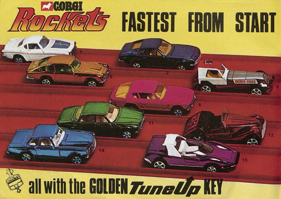 Seite 2 Corgi Rockets catalogue 1970