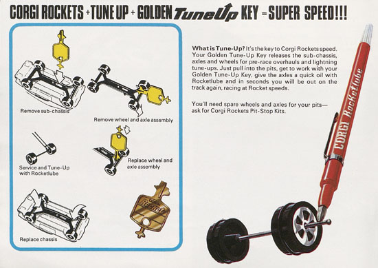 Seite 6 Corgi Rockets catalogue 1970