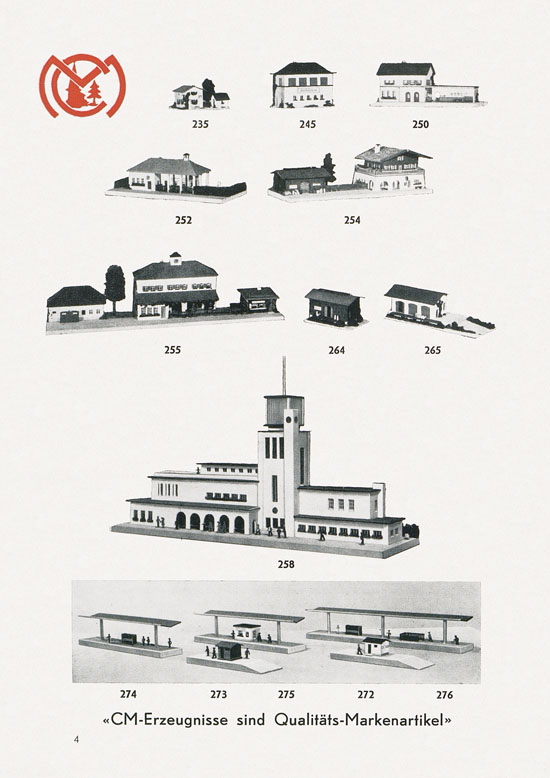 Creglinger Katalog 1954-1955