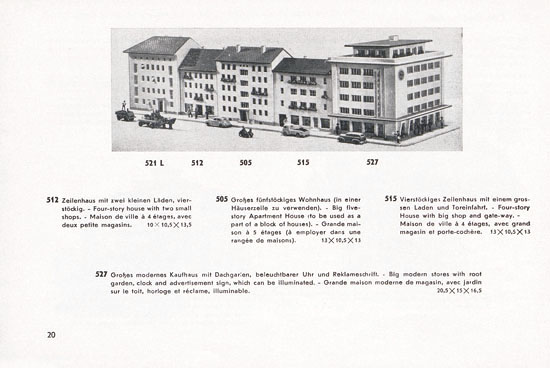 Creglinger Katalog 1955/56