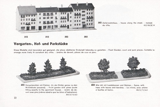 Creglinger Katalog 1955/56