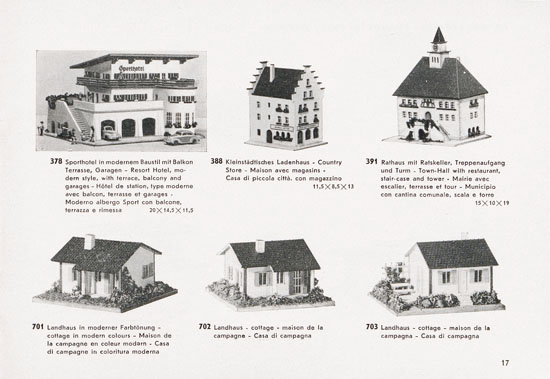 Creglinger Katalog 1958