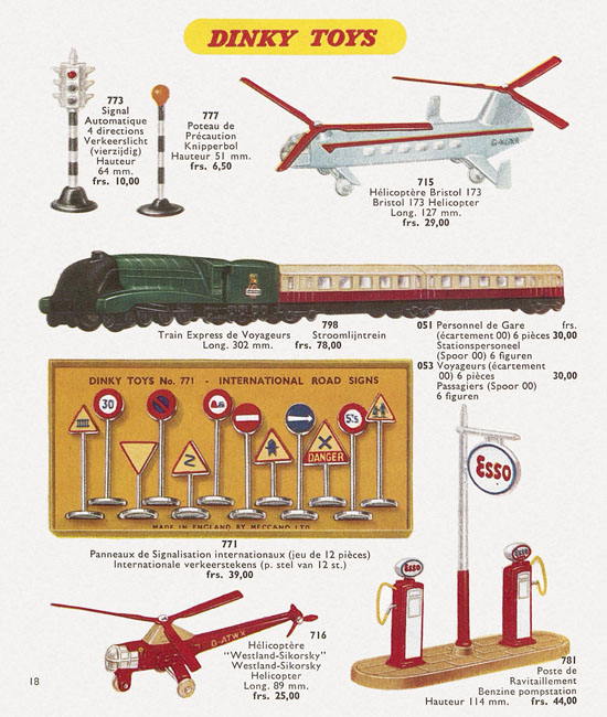 Dinky Toys Katalog 1957, Dinky Supertoys 1957