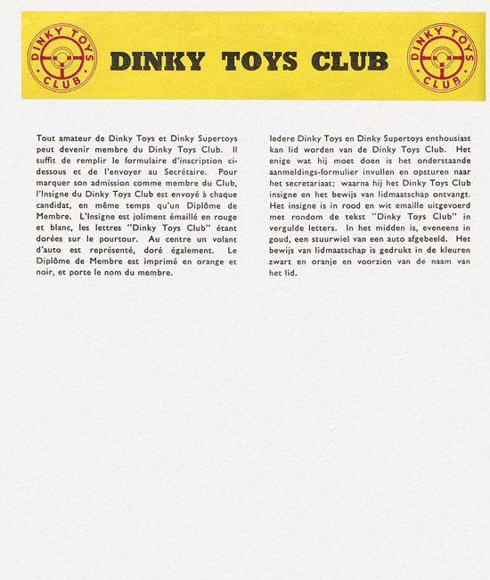 Seite 28 Dinky Toys Katalog 1957, Dinky Supertoys 1957