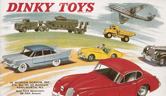Seite 1 Dinky Toys Katalog 1959, Dinky Supertoys 1959