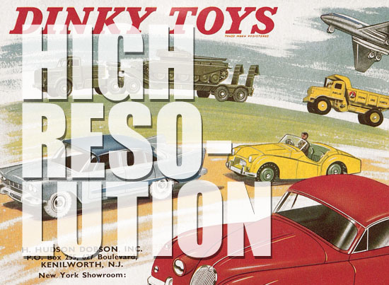 Dinky Toys Katalog 1959, Dinky Supertoys 1959