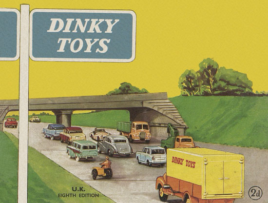 Seite 1 Dinky Toys Katalog 1960