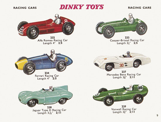 Dinky Toys Katalog 1960