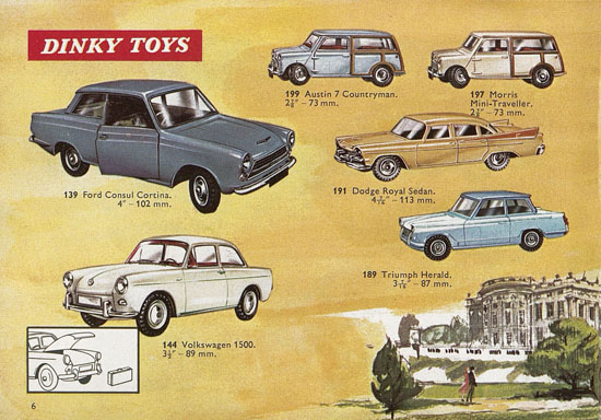 Dinky Toys Katalog 1963