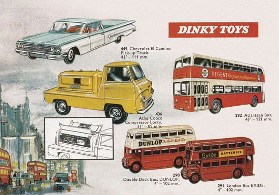 Dinky Toys Katalog 1963