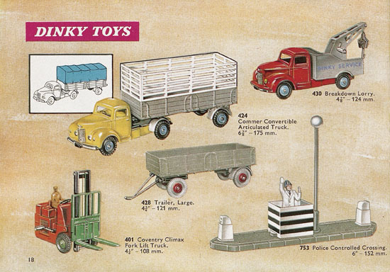 Dinky Toys Katalog 1963