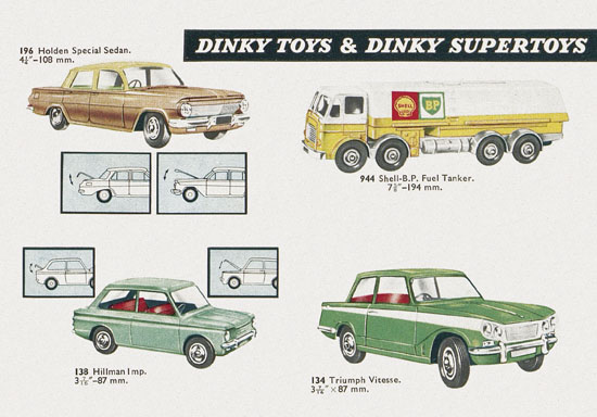 Dinky Toys Katalog 1963