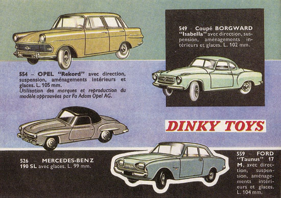Seite 4 Dinky Toys Katalog 1963 Reedition Atlas 2013