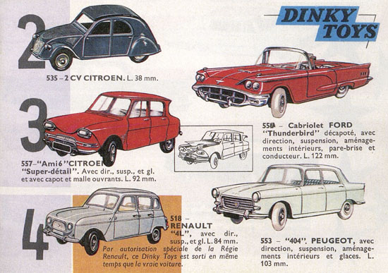 Seite 7 Dinky Toys Katalog 1963 Reedition Atlas 2013