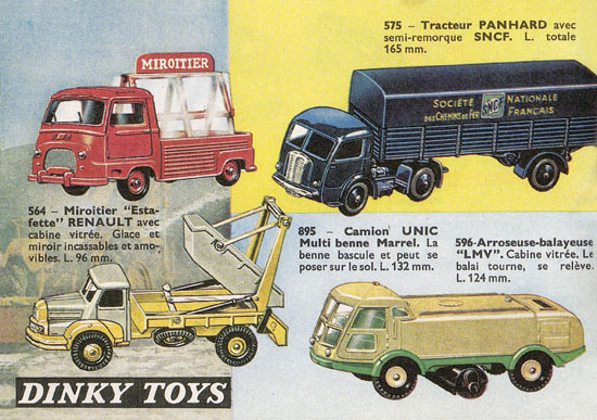 Seite 10 Dinky Toys Katalog 1963 Reedition Atlas 2013
