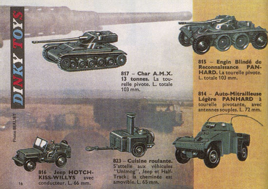 Seite 16 Dinky Toys Katalog 1963 Reedition Atlas 2013