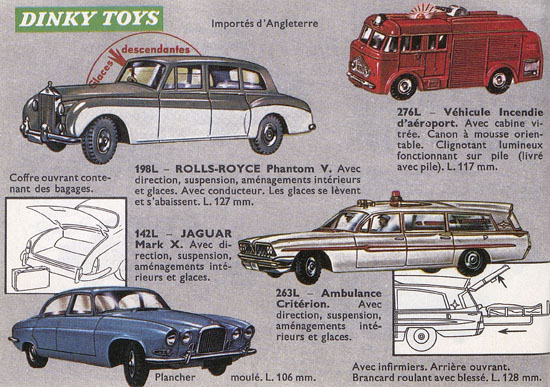 Seite 18 Dinky Toys Katalog 1963 Reedition Atlas 2013