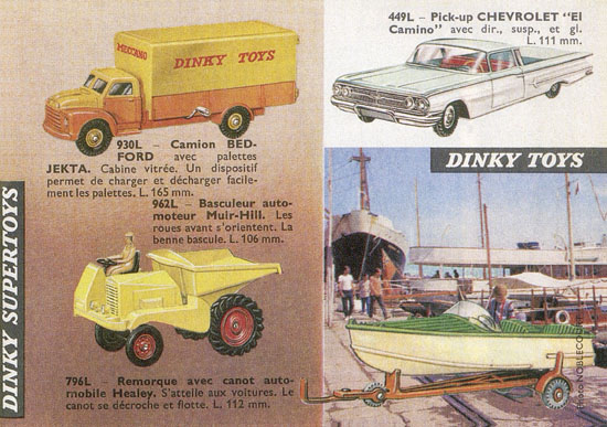 Seite 39 Dinky Toys Katalog 1963 Reedition Atlas 2013