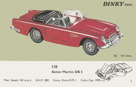 Dinky Toys Katalog 1965