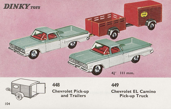 Dinky Toys Katalog 1965