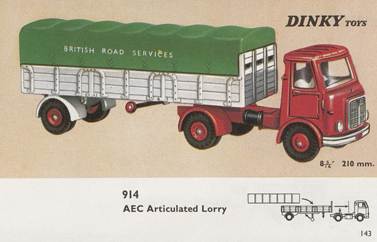 Dinky Toys Katalog 1965