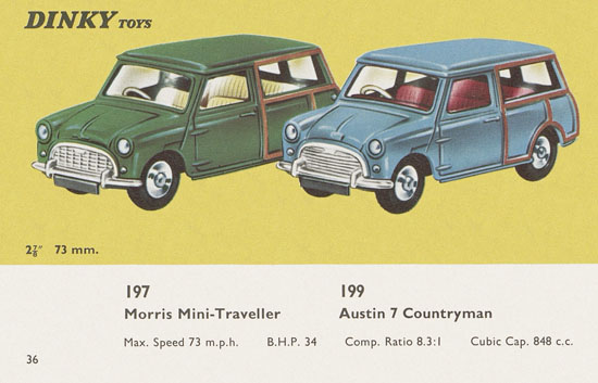 Dinky Toys Katalog 1965