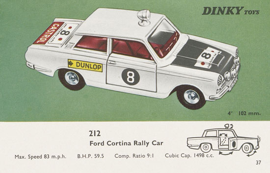 Dinky Toys Katalog 1965