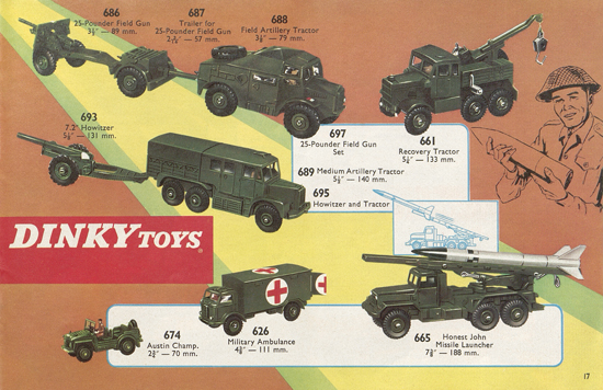 Dinky Toys Katalog 1965, Dinky Supertoys 1965