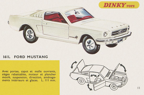 Dinky Toys Katalog 1967