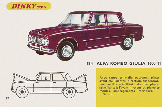 Dinky Toys Katalog 1967